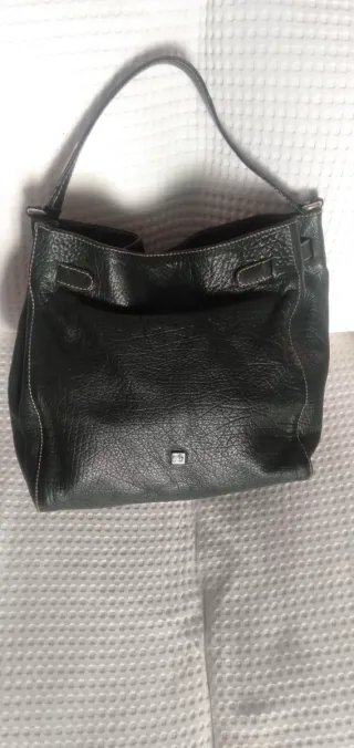 Bolso Purificación García Verde oscuro