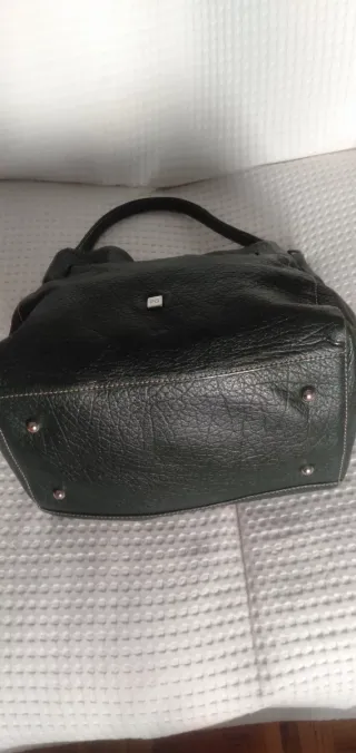 Bolso Purificación García Verde oscuro