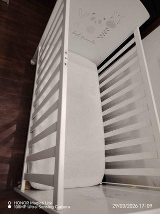 Cama Cuna + Colchón ( Como Nuevo )