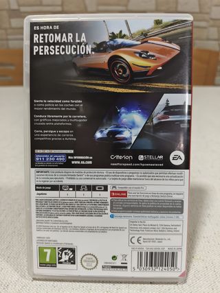 Need For Speed Hot Pursuit Remastered per Switch