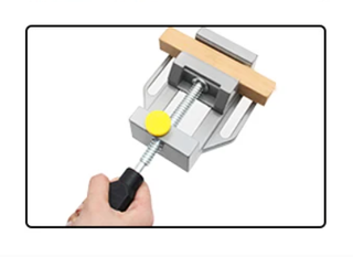 Tornillo o mordaza de banco de aluminio 70mm NUEVO