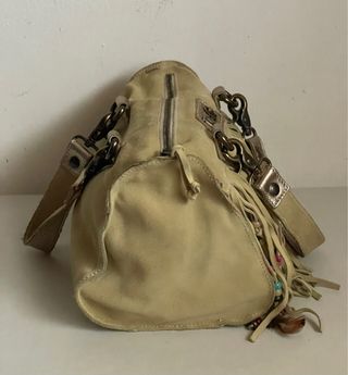 Bauletto D&G donna cammello e oro