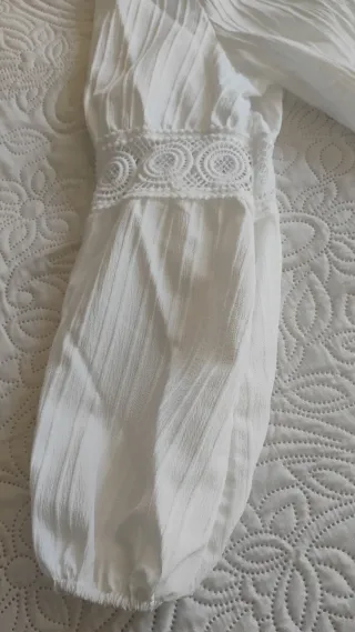 Blusa Romántica Mangas Abullonadas