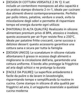 Set 3 Teglie Silicone Nero