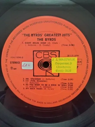 Vinilo LP The Byrds - Greatest Hits