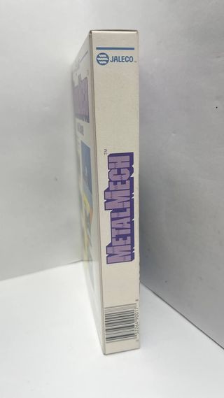 Metal Mech NES Cartucho y Manual