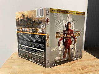 SAGA COMPLETA LOS JUEGOS DEL HAMBRE – BLU-RAY