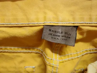 Pantaloni uomo Basile Giallo