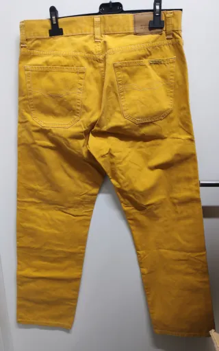 Pantaloni uomo Basile Giallo