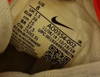 Zapatillas Nike Zoom 2K Talla 39