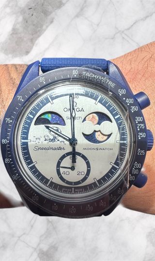 Omega x Swatch Moonshine Gold Orologio