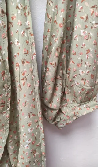 Vestido cruzado Deep in Love Talla L