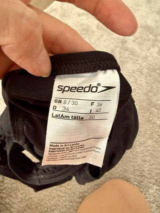 Bañador deportivo Speedo negro