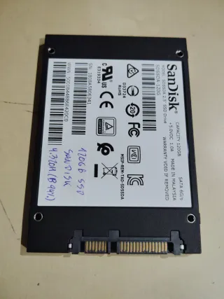 DISCO SSD SATA 120GB SANDISK
