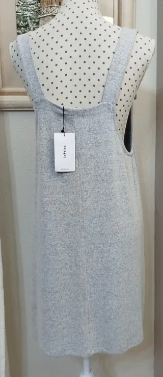 Pichi gris punto talla M.