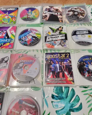 Pack11 Juegos PS3 Move Fitness y Baile para move