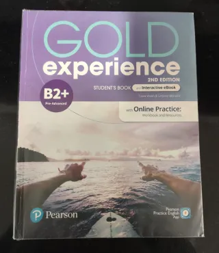 Gold Experience B2+ student's book y workbook