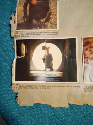 Cromos E.T. el Extraterrestre no