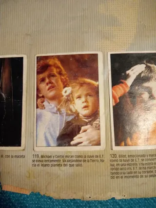 Cromos E.T. el Extraterrestre no