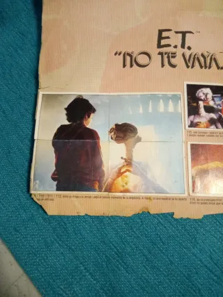 Cromos E.T. el Extraterrestre no