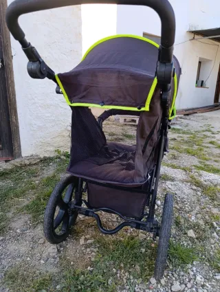 Carrito Hauck Runner Negro y Lima