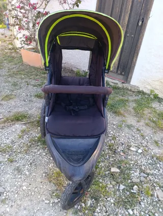 Carrito Hauck Runner Negro y Lima
