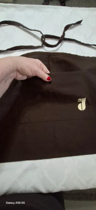 Grembiule bar unisex marrone