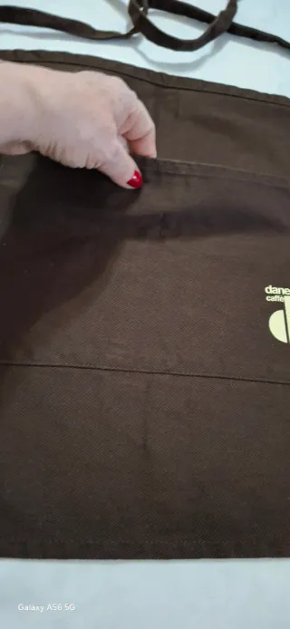 Grembiule bar unisex marrone