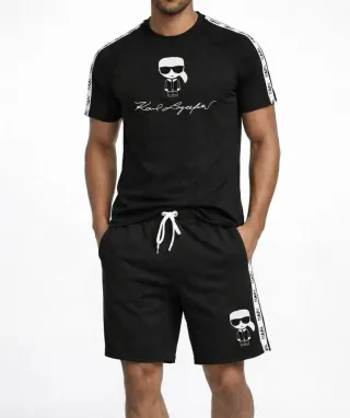 Conjunto Karl Lagerfeld Negro