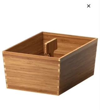 Caja organizadora de madera Ikea Variera