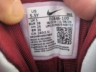 NIKE AIR MORE UPTEMPO (GS) T-38