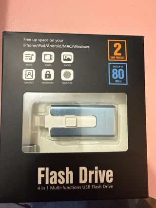 Pendrive 256GB iPhone/Android/PC