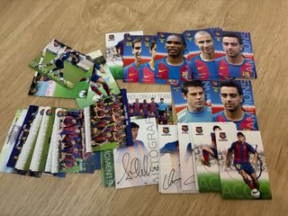 Cartas Megacracks Barça Campeones 2004/2005