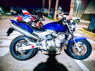 Honda Hornet CBF 600 Naked Azul limitada carnet A2