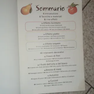 Manuale e immagini per decoupage