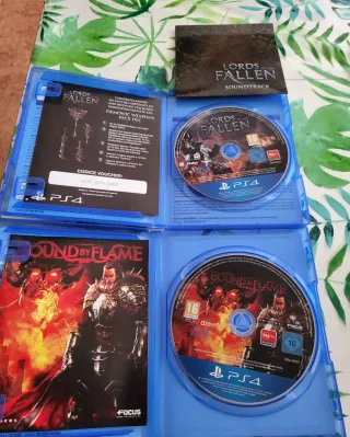 Pack 2 Juegos PS4: Lords of the Fallen y Bound by