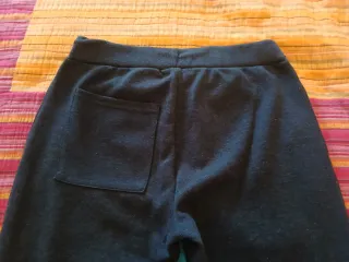 Pantalón chándal Puma negro y verde