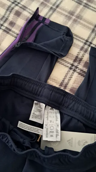 Pantalón Adidas Real Madrid Azul/Morado