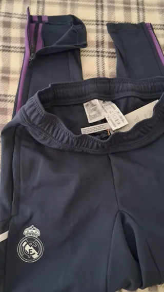 Pantalón Adidas Real Madrid Azul/Morado