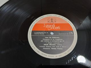 Caja 4 LP Conciertos Violín Famosos