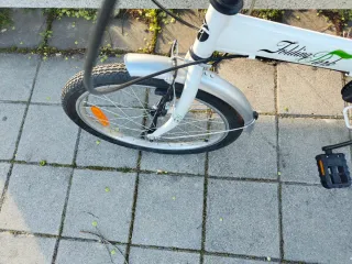 Bicicleta Plegable Blanca Folding Park FR20