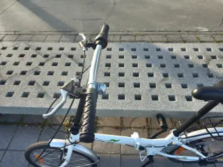 Bicicleta Plegable Blanca Folding Park FR20