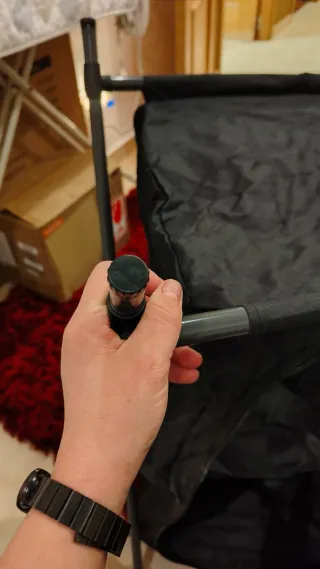 Cocina de camping plegable y luces camping