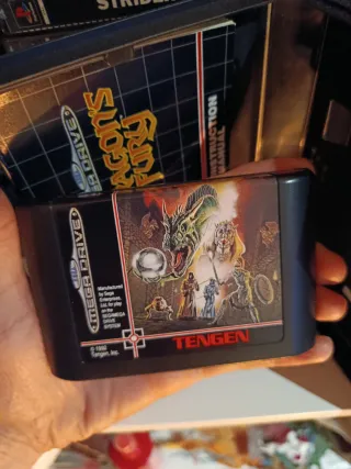 Dragon's Fury Mega Drive Tengen 16-Bit Cartridge