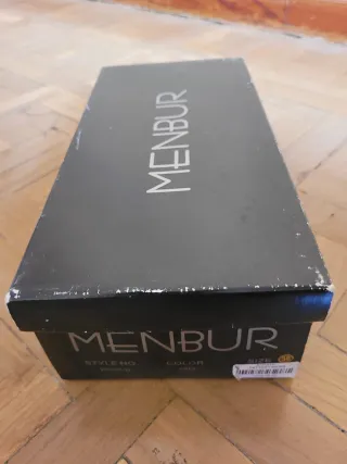 Zapatos de fiesta plateados Menbur Talla 38