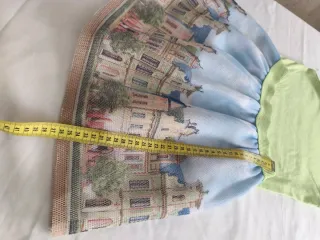 Conjunto falda tul y camiseta verde T8-9 Mayoral