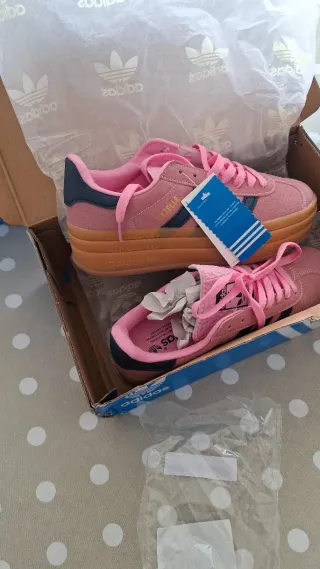 Adidas Gazelle Deportivas Rosa/Marrón Nuevas