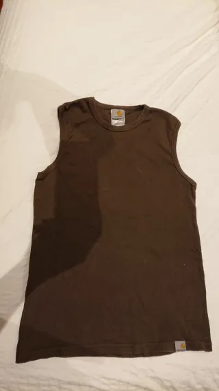 Camiseta Carhartt tirantes marrón