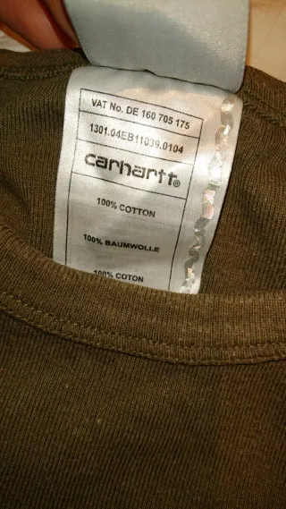 Camiseta Carhartt tirantes marrón