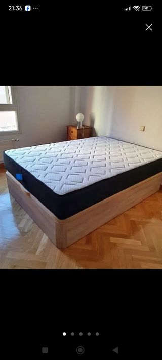 Colchón y canapé